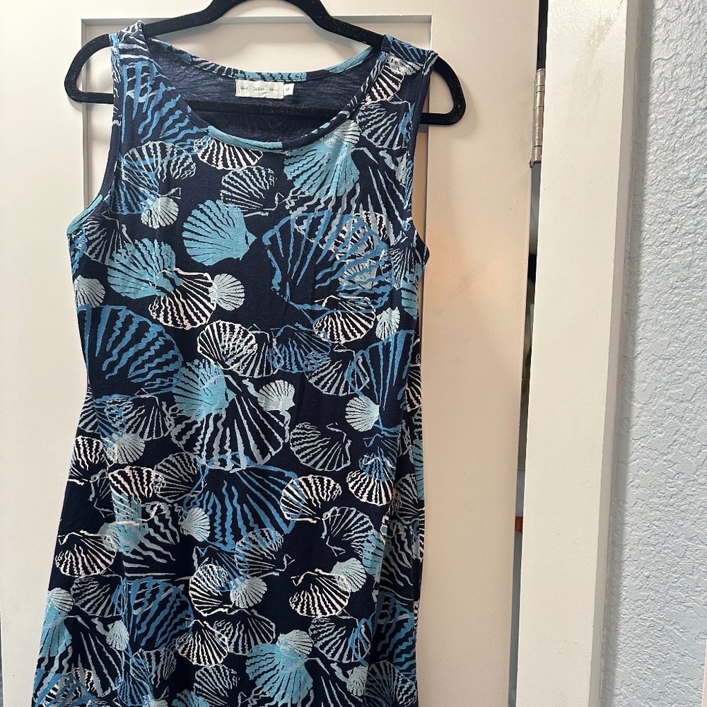 Cotton Seashell T Shirt Dress
